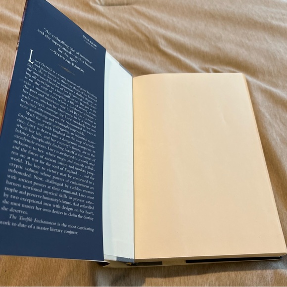 SIGNED The Twelfth Enchantment David Liss HC 1st Ed Historical Fiction Magic - Picture 6 of 12